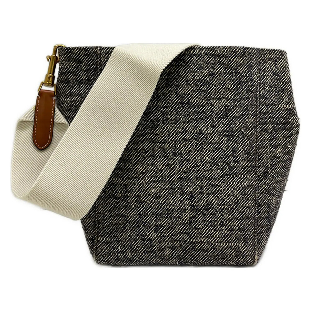 Celine Sangle Small Dark Navy Cream #358489C69B